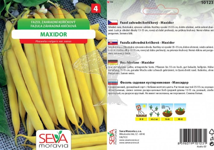 10123/x Fazol Maxidor 20g