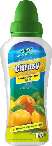 Tekuté hnojivo pro citrusy 0,5 l