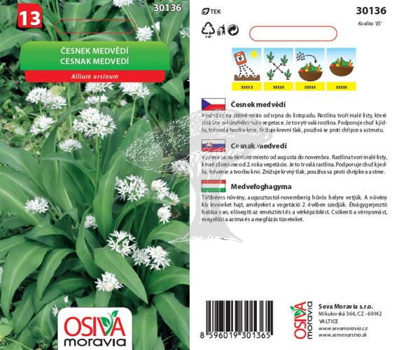 30136 Česnek medvědí 0,5g / 3505