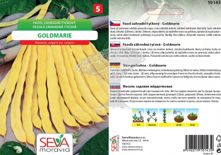 10143/x Fazol Goldmarie 15g