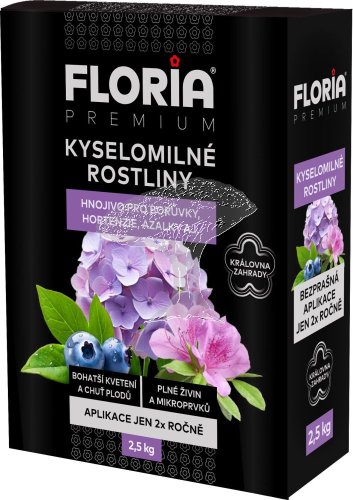 FLORIA PREMIUM Hnojivo pro kyselomilné rostliny 2,5 kg