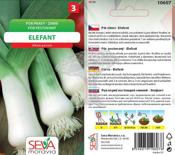 10607 Pór zimní Elefant 1,5g / 2505