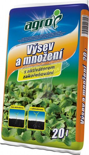 AGRO Substrát pro výsev a množení 20l