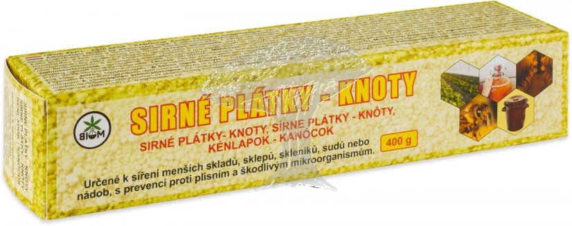 Sirné knoty 400g