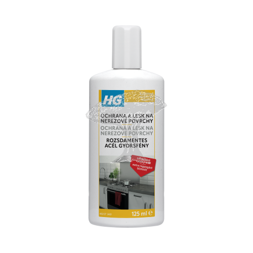 HG 48201 Rychlý lesk pro nerezový kov 125ml