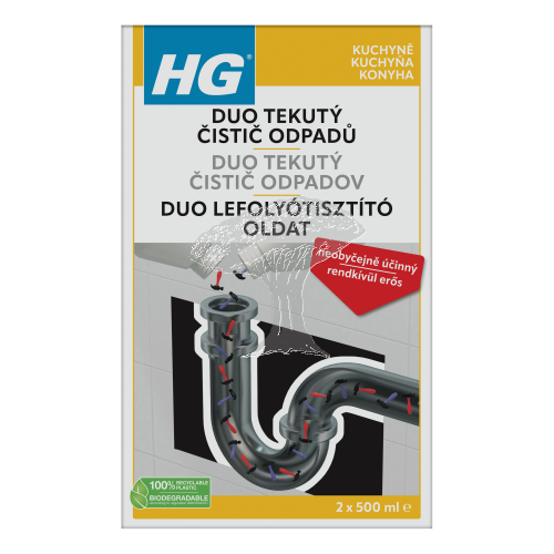 HG 34310 Duo tekutý čistic odpadů 1000ml