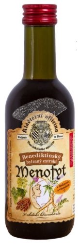 Bylinný fruktózový sirup MENOFYT 275 g