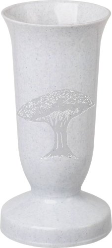 Váza hřbitovní kalich granit- těžké dno