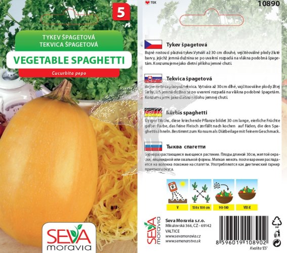 10890 Tykev Vegetable Spaghetti 10s / 3302