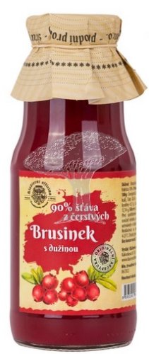 Šťáva z čerstvých brusinek 300g