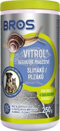 Bros VITROL na slimáky 250 g