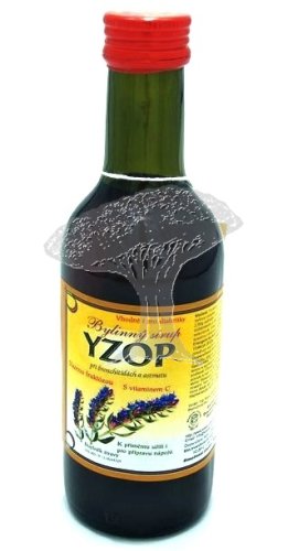 Bylinný fruktózový sirup YZOP 290 g