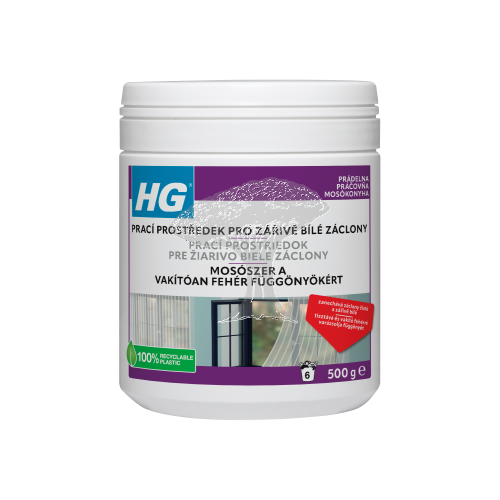 HG 41605 Čistící přípravek pro zářivě bílé záclony 500g