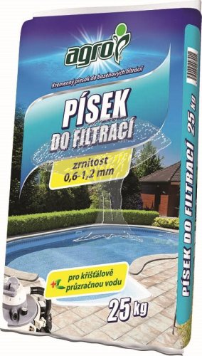 Písek do filtrací 25kg