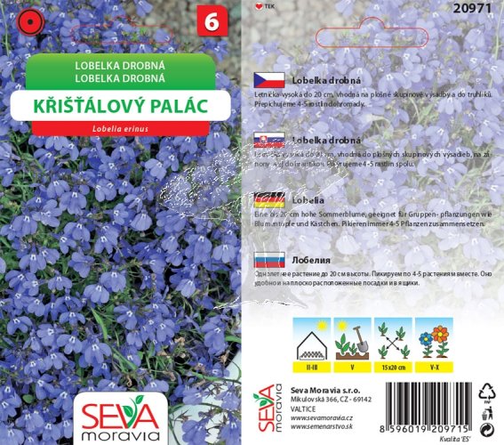20971 Lobelka dr. Křišťálový palác 0,2g / 4208