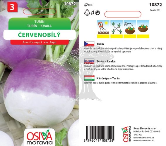 10872 Tuřín červenobílý 1g / 3208