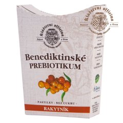 Bylinné prebiotické pastilky - Rakytník 20ks