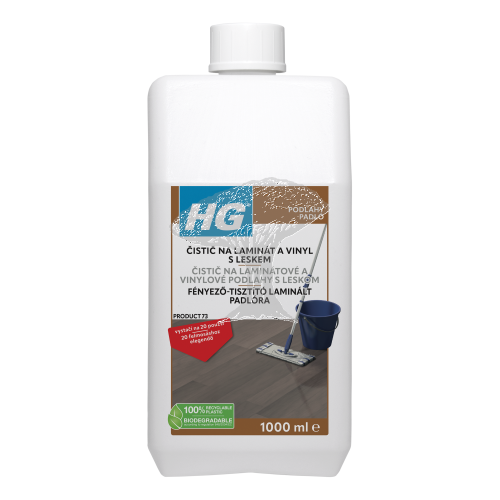 HG 46410 Čistič s leskem pro lamin. plovoucí podlahy 1000ml