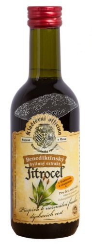 Bylinný fruktózový sirup JITROCEL 290 g