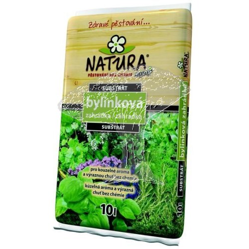 Natura Substrát pro bylinky a zelené koření 10l
