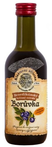 Bylinný fruktózový sirup BORŮVKA 290 g