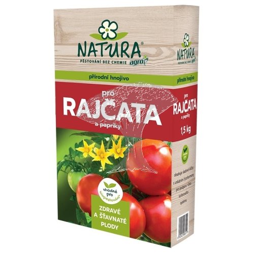 Natura Organické hnojivo pro rajčata a papriky 1,5kg