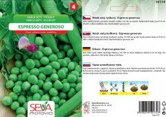 10174/x Hrách Espresso Generoso 25g