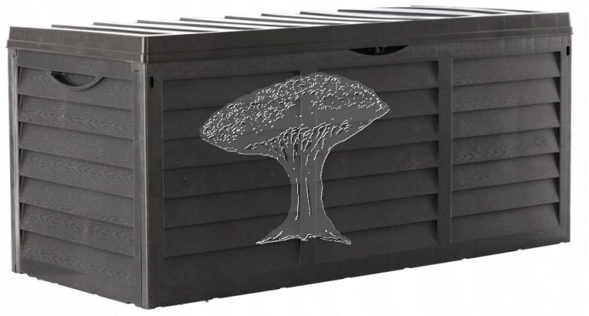 Zahradní box 320l  antracit / CH8091