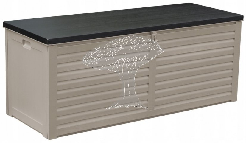 Zahradní box 390l šedočerný / CH6328