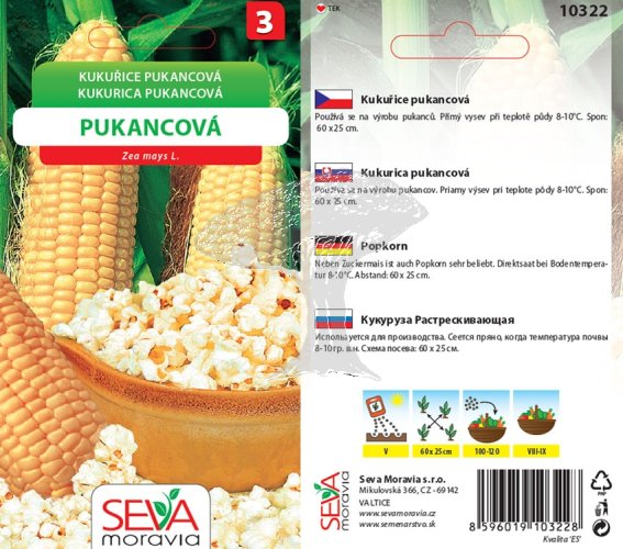 10322 Kukuřice pukancová 7g /D30