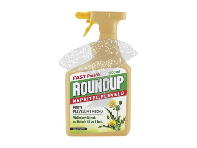 Roundup FAST 1l proti plevelům i mechu bez glyfosátu