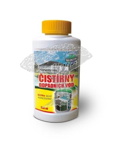 Přípravek do ČOV (BIO do čistíren odpadních vod) koncentrát 200ml