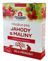 Hnojivo Rosteto Jahody a Maliny 1kg -  s čedičovou moučkou