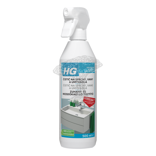 HG 14705 Sprej na sprchy, vany & umyvadla 500ml