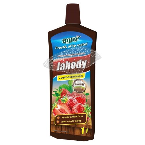 Tekuté organo-minerální hnojivo na jahody a drobné ovoce 1 l