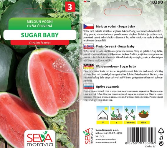 10390 Meloun vodní Sugar Baby 0,5g / 1507