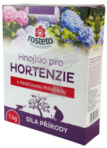 Hnojivo Rosteto Hortenzie 1kg -  s čedičovou moučkou