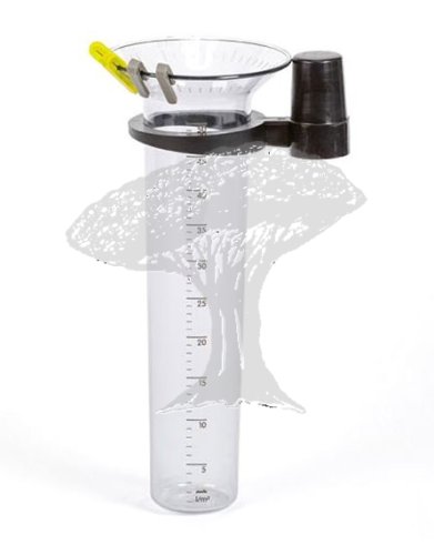 Srážkoměr s držákem a časosběrným ukazatelem 22 cm