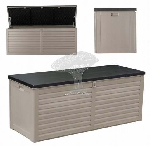 Zahradní box 390l šedočerný / CH6328
