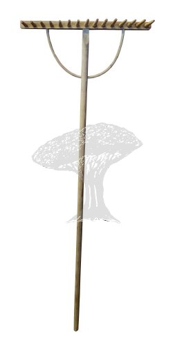 Dřevěné hrábě 150cm / 15kolíků