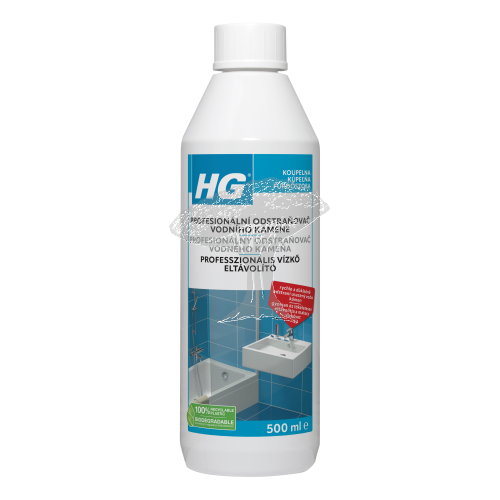 HG 10005 Profesionální odstraňovač vodního kamene 500ml