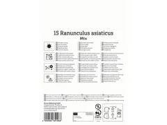2775025/8105 Pryskyřník pivoňkokvětá směs 15ks
