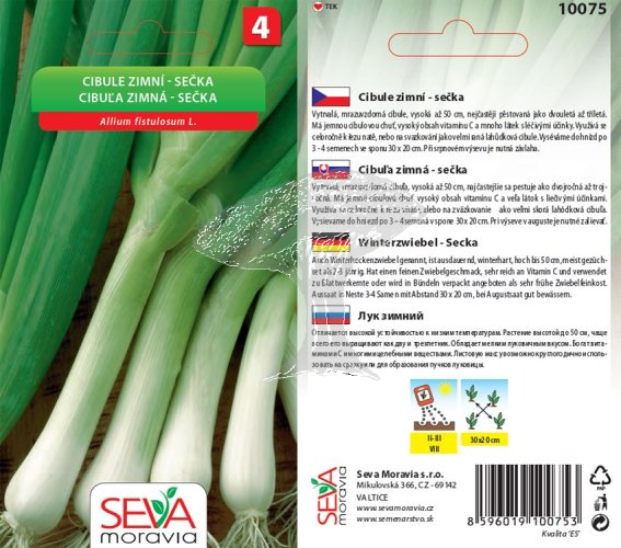 10075 Cibule zimní sečka 1,5g / 1107