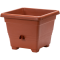 Květináč samozavlažovací Bergamot 40x40cm terakota