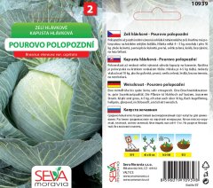 10939 Zelí Pourovo Polopozdní 0,8g / 3405